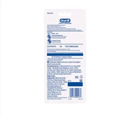 Oral-B Cavity Defense Toothbrush Set (with Charcoal Extract) - 4 pcs