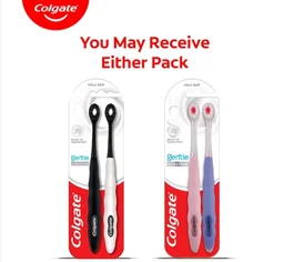 Colgate Gentle UltraFoam Bristles Toothbrush (Ultra Soft) - 2 pcs