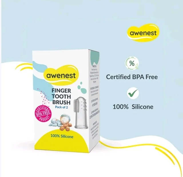 Awenest Finger Baby Toothbrush - 2 pcs