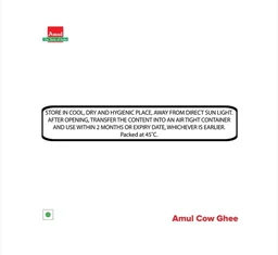 Amul Cow Ghee (Gaayer Ghee) - 1 ltr