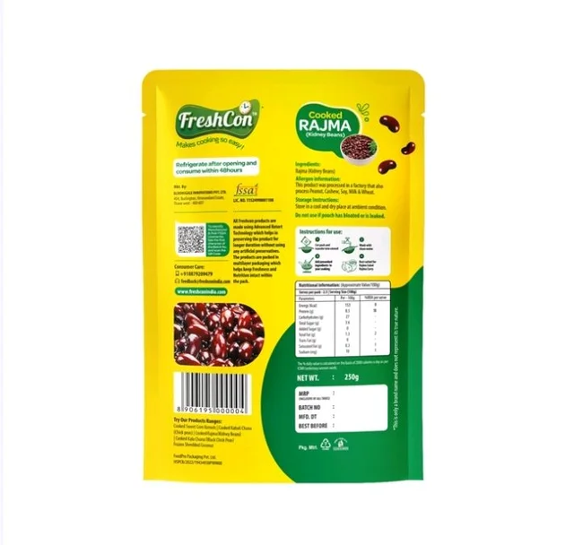 Freshcon Cooked Rajma - 250 g