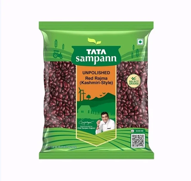 Tata Sampann Unpolished Red Rajma Kashmiri Style - 500 g