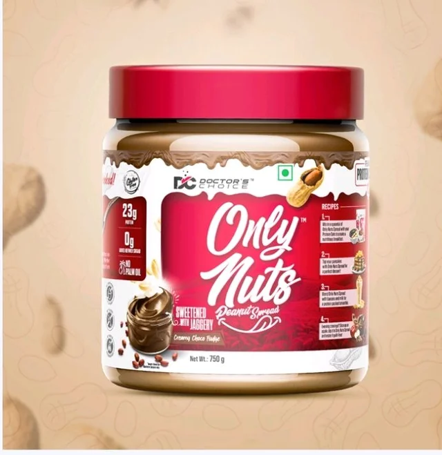 Doctor's Choice High Protein
Creamy Peanut Butter - 750 g