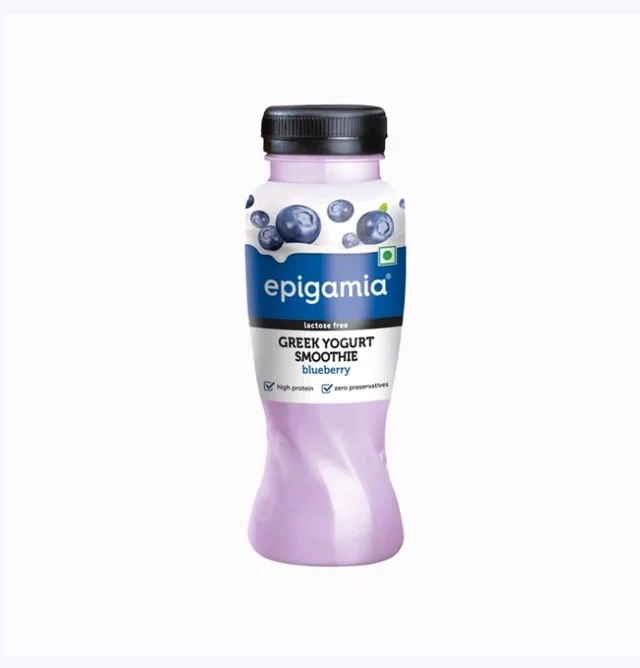 Epigamia Blueberry Greek Yogurt Drink - 180 ml