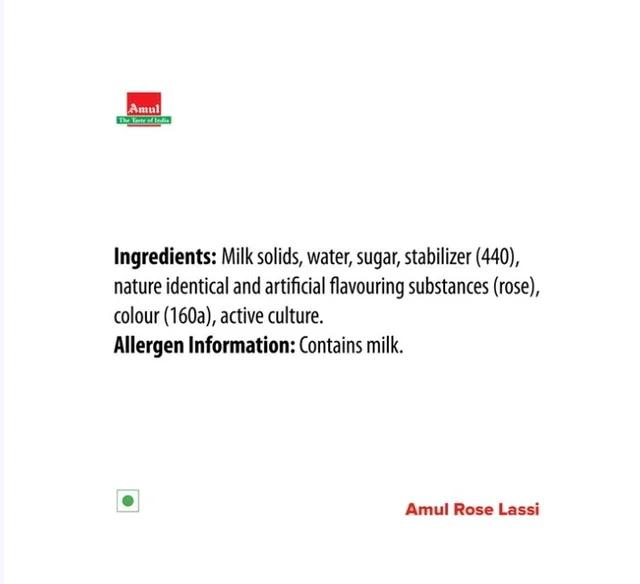 Amul Rose Lassi - 200 ml