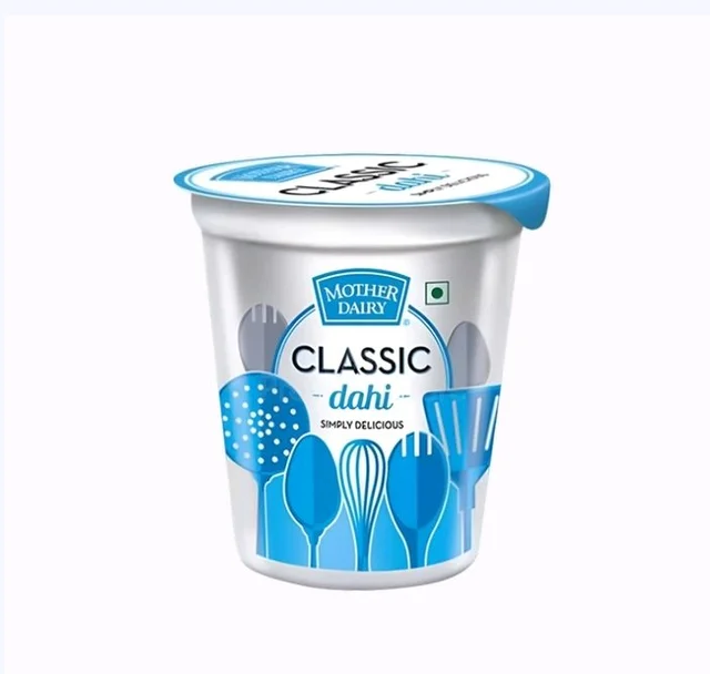 Mother Dairy Classic Cup Curd
Select Unit - 400 g