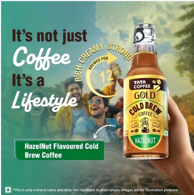 Tata Coffee Gold Cold Coffee -Hazelnut - 200 ml