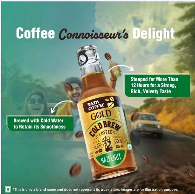 Tata Coffee Gold Cold Coffee -Hazelnut - 200 ml