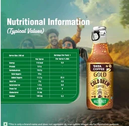 Tata Coffee Gold Cold Coffee -Hazelnut - 200 ml