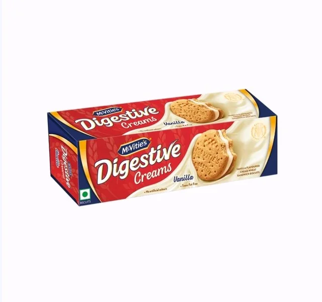 McVitie's Digestive Creams Sandwich Biscuit (Vanilla) - 100 g