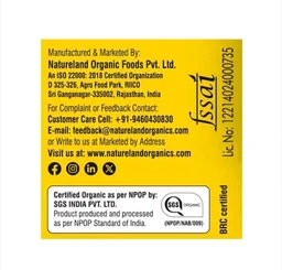 Natureland Chana Organic Besan - 500 g