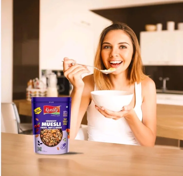 Kwality Muesli with Fruit, Nut & Seeds - 750 g
