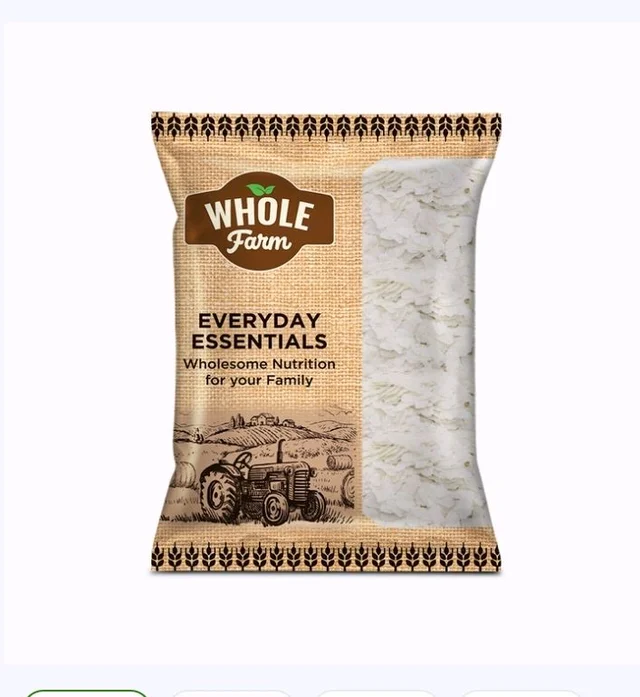 Whole Farm Premium Fiber Rich Thick Poha (Motta Poha) - 500 g