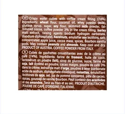 Loacker Quadratini Espresso Wafer Biscuit - 110 g