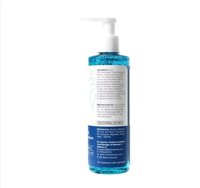 Be Bodywise Detan Exfoliating 5% АНА ВНА Body Wash - 250 ml