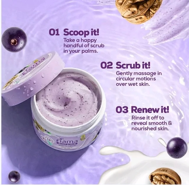 Fiama Niacinamide Exfoliate to De-Tan Body Scrub - 250 g