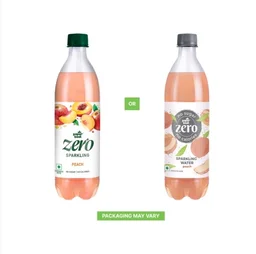 Paper Boat Zero Sugar Peach Sparkling Drink - 600 ml