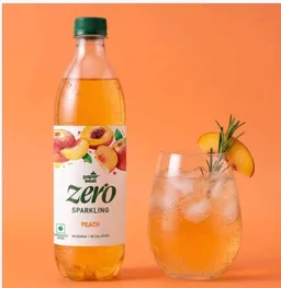 Paper Boat Zero Sugar Peach Sparkling Drink - 600 ml