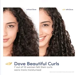 Dove Beautiful Curls Deep Moisture Miracle Hair Mask - 300 ml