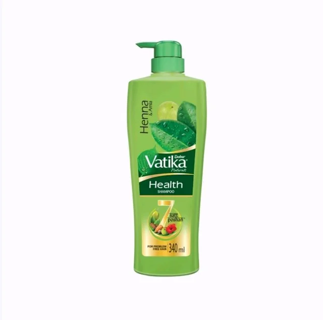 Dabur Vatika Naturals Health Shampoo with Henna & Amla - 340 ml