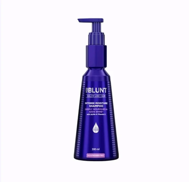 BBlunt Intense Moisture Shampoo with Jojoba and Vitamin E - 300 ml
