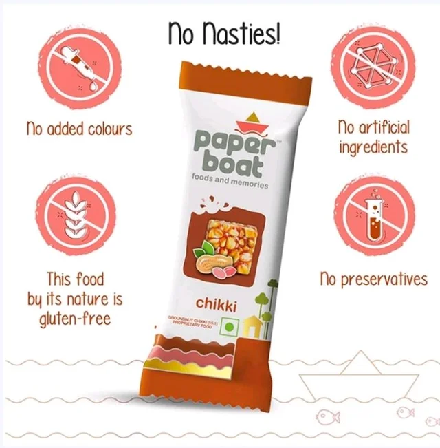 Peanut Chikki by Paper Boat - 50×16g