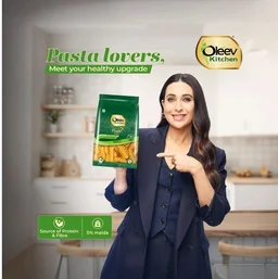 Oleev Kitchen Fusilli Durum Wheat Pasta - 400 g