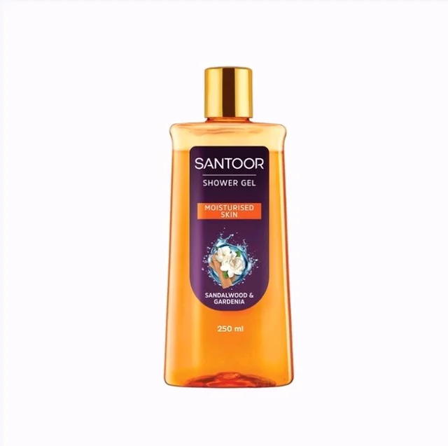 Santoor Sandalwood & Gardenia Shower Gel - 250 ml