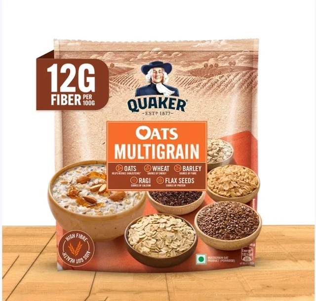 Quaker Multigrain Rolled Oats Porridge - 600 g
