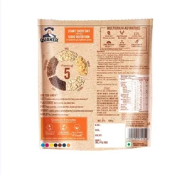 Quaker Multigrain Rolled Oats Porridge - 600 g