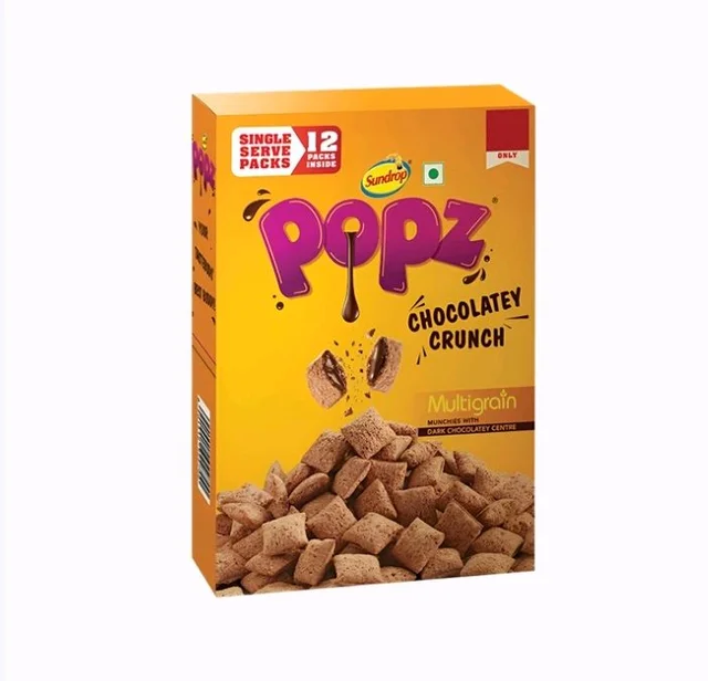 Sundrop Popz Multigran Chocolatey Crunch Fills Kids Cereal - 300 g