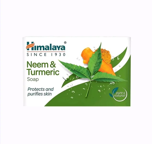Himalaya Neem & Turmeric Soap - 3×125 g
