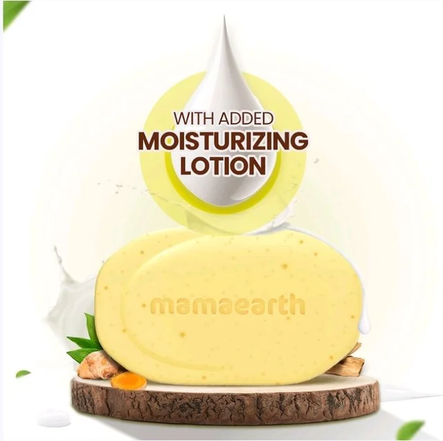 Mamaearth Ubtan Moisturizing Lotion Soap - 4×125 g