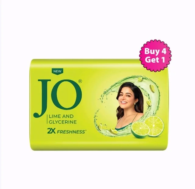 Jo Lime Sparkling Fresh Soap - 5×100 g