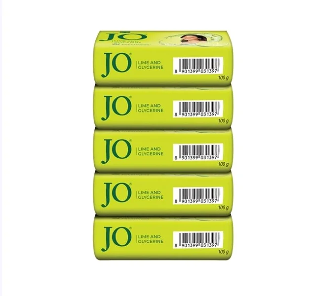 Jo Lime Sparkling Fresh Soap - 5×100 g