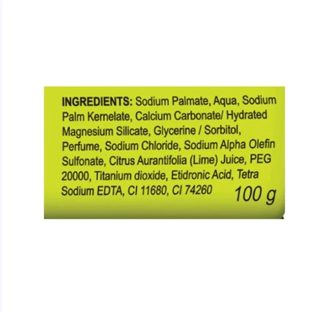 Jo Lime Sparkling Fresh Soap - 5×100 g