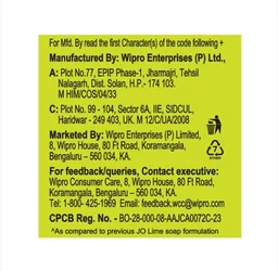 Jo Lime Sparkling Fresh Soap - 5×100 g