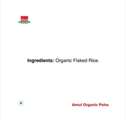 Amul Organic White Poha - 500 g