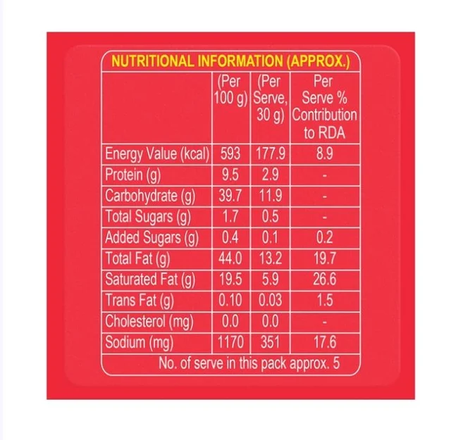 Crax Aloo Bhujia Namkeen Snacks - 171 g