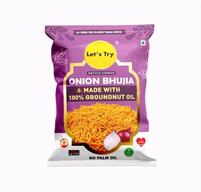 Let's Try Onion Bhujia - 193 g