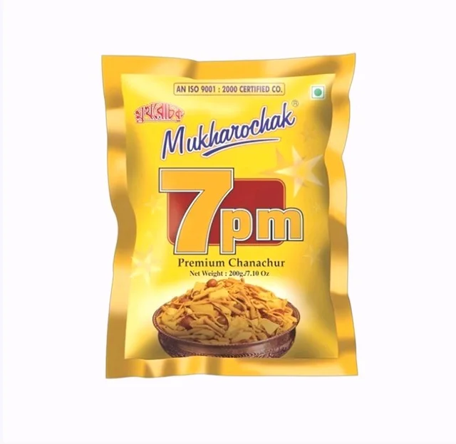 Mukharochak 7 Pm Premium Chanachur Mixture Namkeen - 200 g