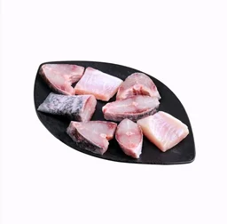 Kolkata Meat Rohu Bengali Cut Fish (without Head & Tail) - 500 g (8-12) pcs