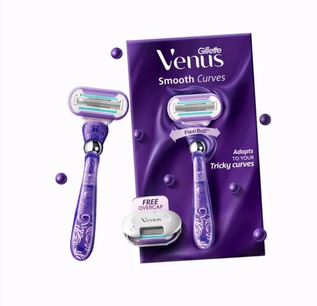 Gillette Venus Smooth Curves Swirl Cartridge Women's Razor - 1 pc