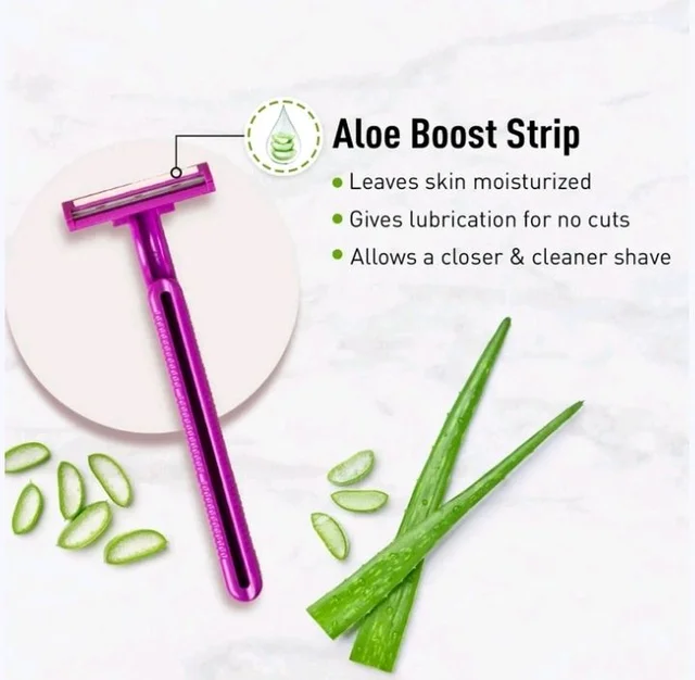 Sirona Aloe-Boost Disposable Women's Razor - 5pcs