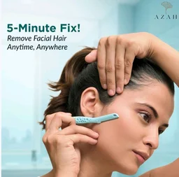 Azah Reusable Face Razor for Women with German Blade - 3 pcs