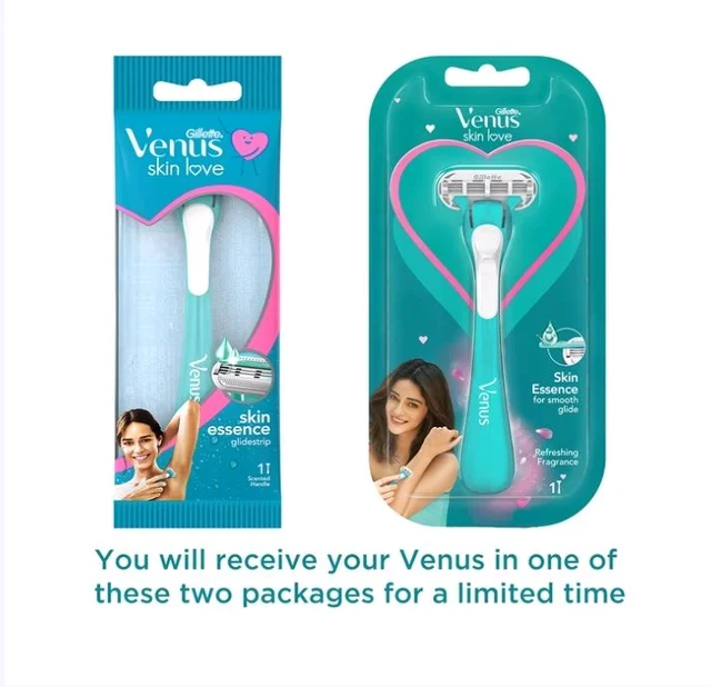 Gillette Venus Skin Love Disposable Women's Razor (Blue) - 1 pc