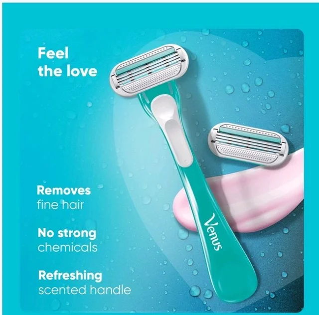 Gillette Venus Skin Love Disposable Women's Razor (Blue) - 1 pc