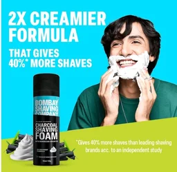 Bombay Shaving Company Sensi Smart 3 Razor & Charcoal Shaving Foam Combo - 1 pack