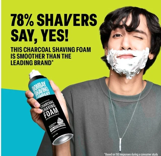 Bombay Shaving Company Sensi Smart 3 Razor & Charcoal Shaving Foam Combo - 1 pack