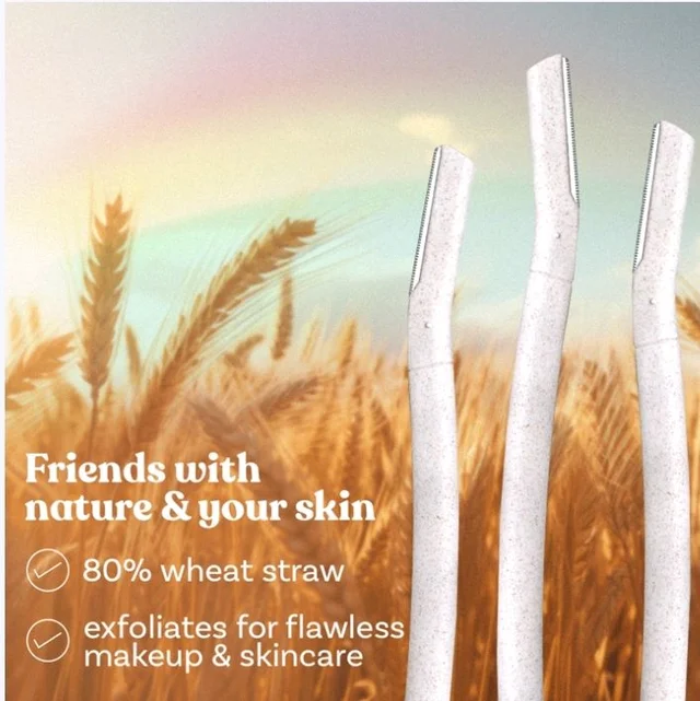 Bombae Biodegradable Face Razor for Women - 3 pcs